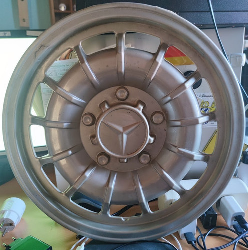 Pair wheel trims - trims, mercedes